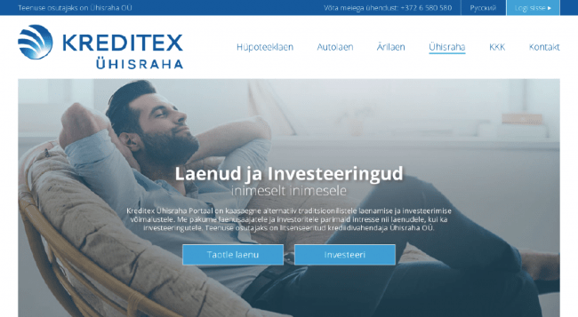 Kreditex – Hüpoteeklaen, Autoliising ja Ärilaen ühes kohas