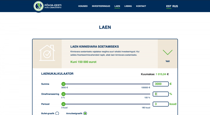 Põhja-Eesti Hoiu-laenuühistu kogemused ja arutleu 